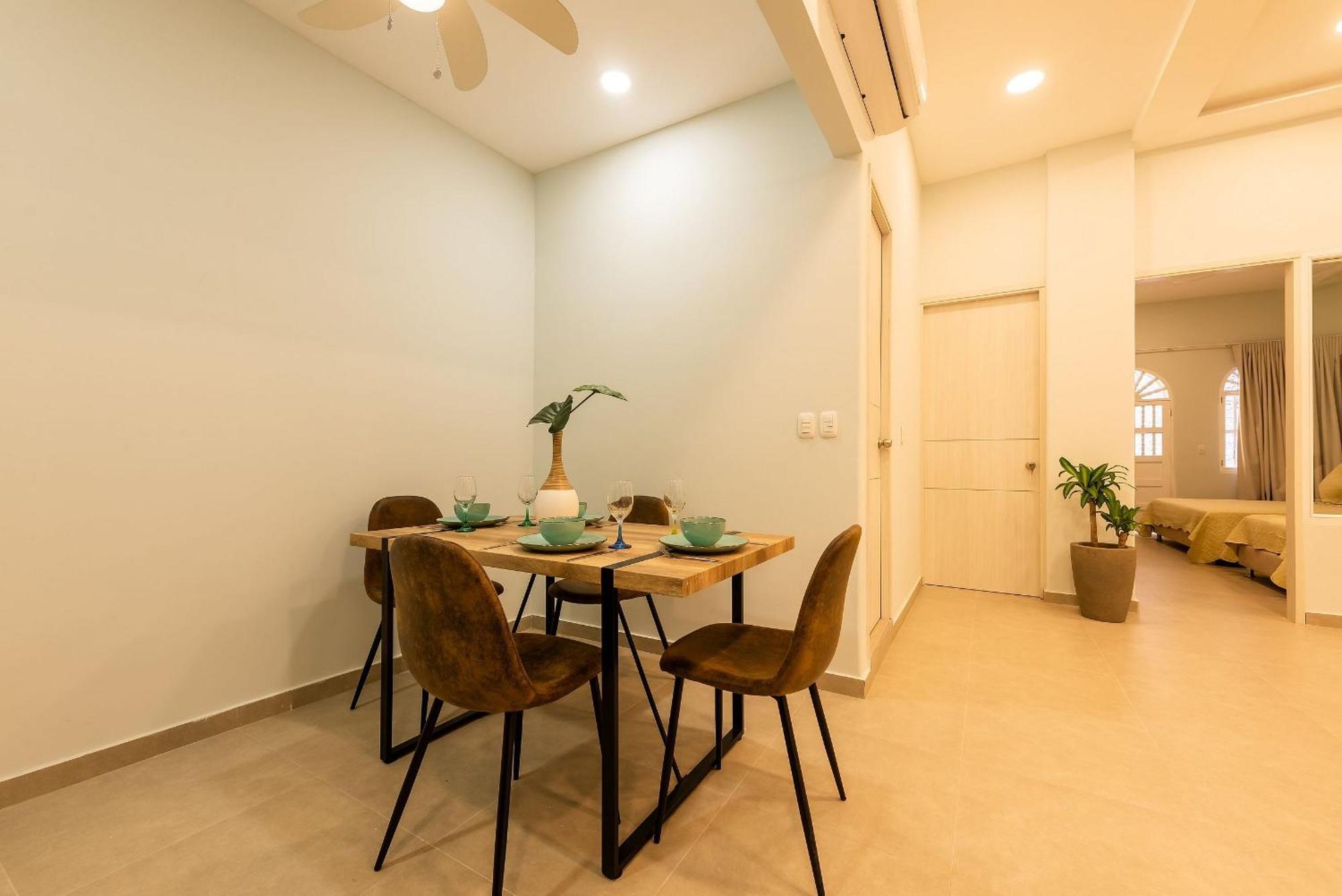 Apto Con Balcón En En Centro Historico - Zaher G Apartamento *